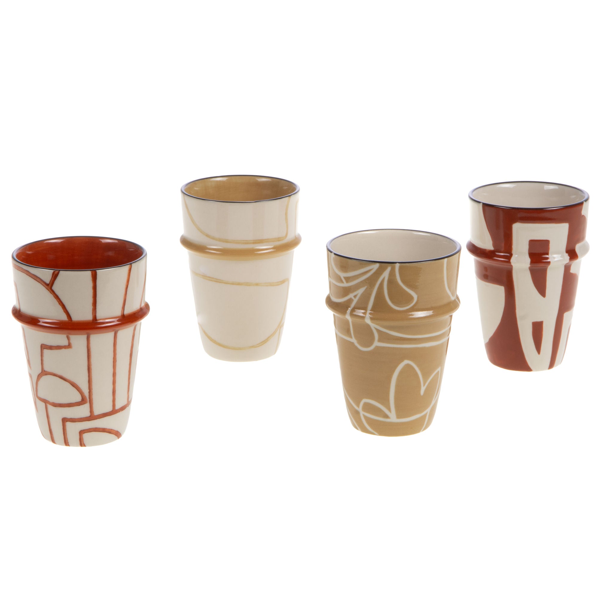 Tasse Expresso assortiments Syracuse vendu par 4